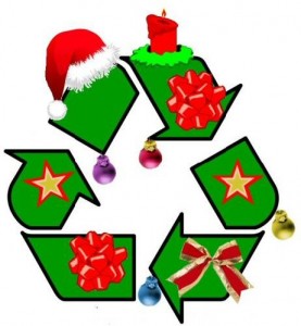 Logo del riciclo natalizio